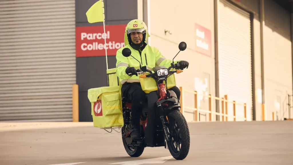 Australia Post Electric Motorbikes