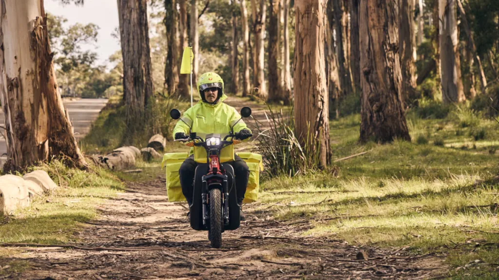 Australia Post Electric Motorbikes