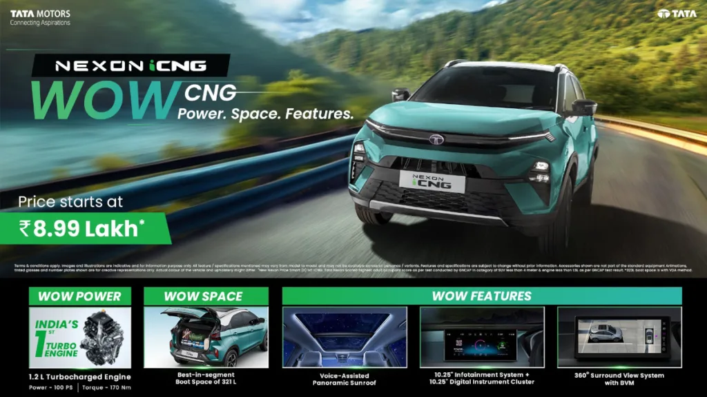 Tata Nexon iCNG