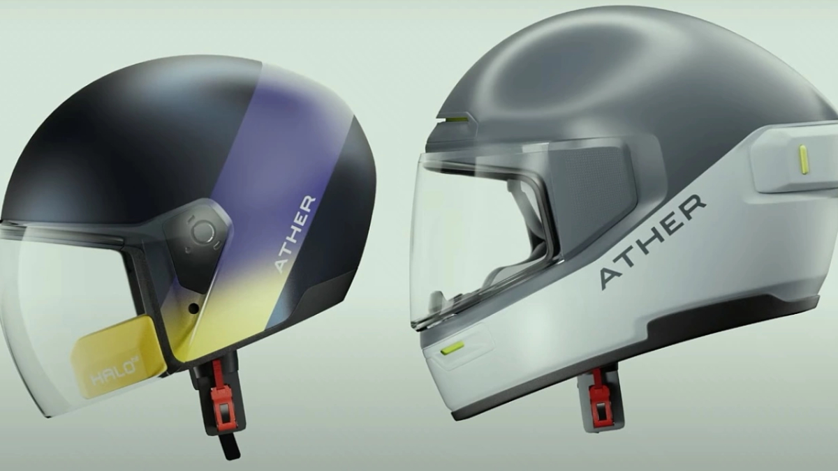 Ather Halo Smart Helmet Series: The Future of Motorcycle Helmets is Here
