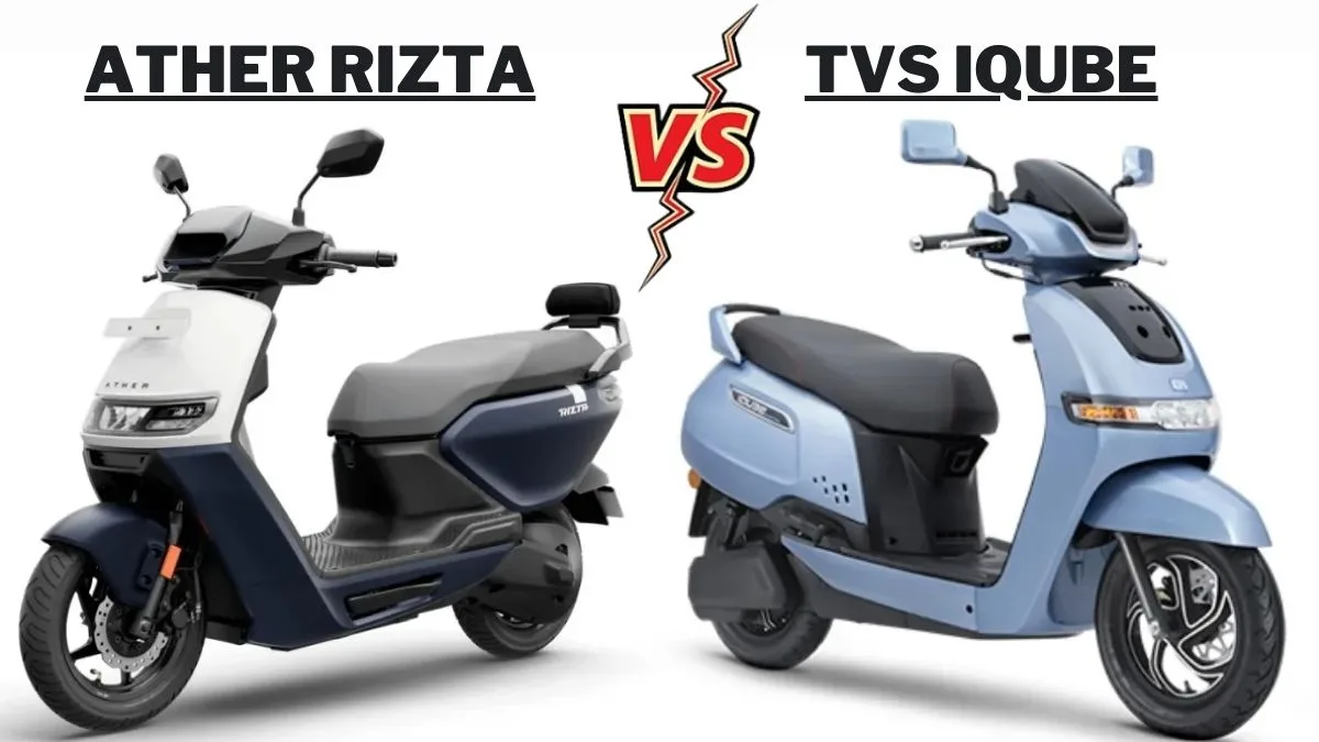 Ather Rizta vs TVS iQube: Battle of the Family Electric Scooters