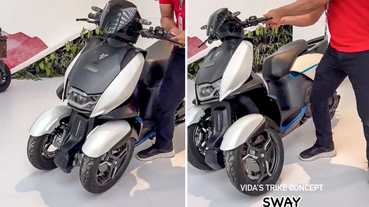 Hero Vida Sway Trike: A Three-Wheeler Concept for Stable and Easy Riding