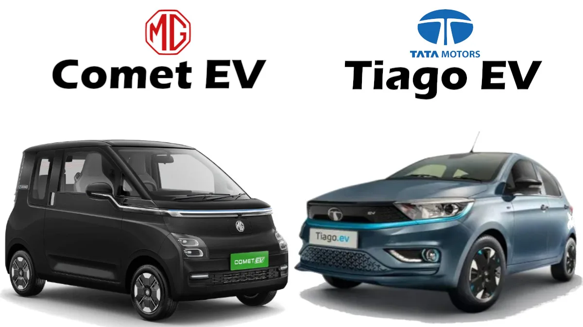 MG Comet EV vs Tata Tiago EV