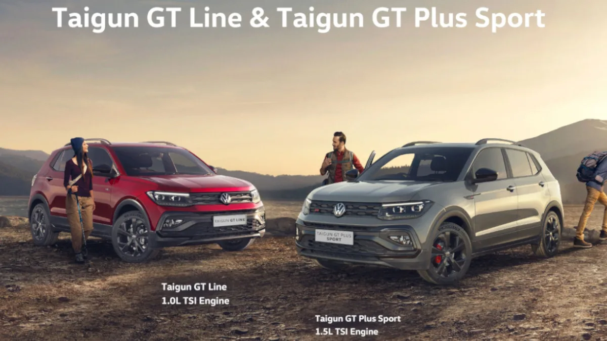 Volkswagen Taigun GT Line and GT Plus Sport