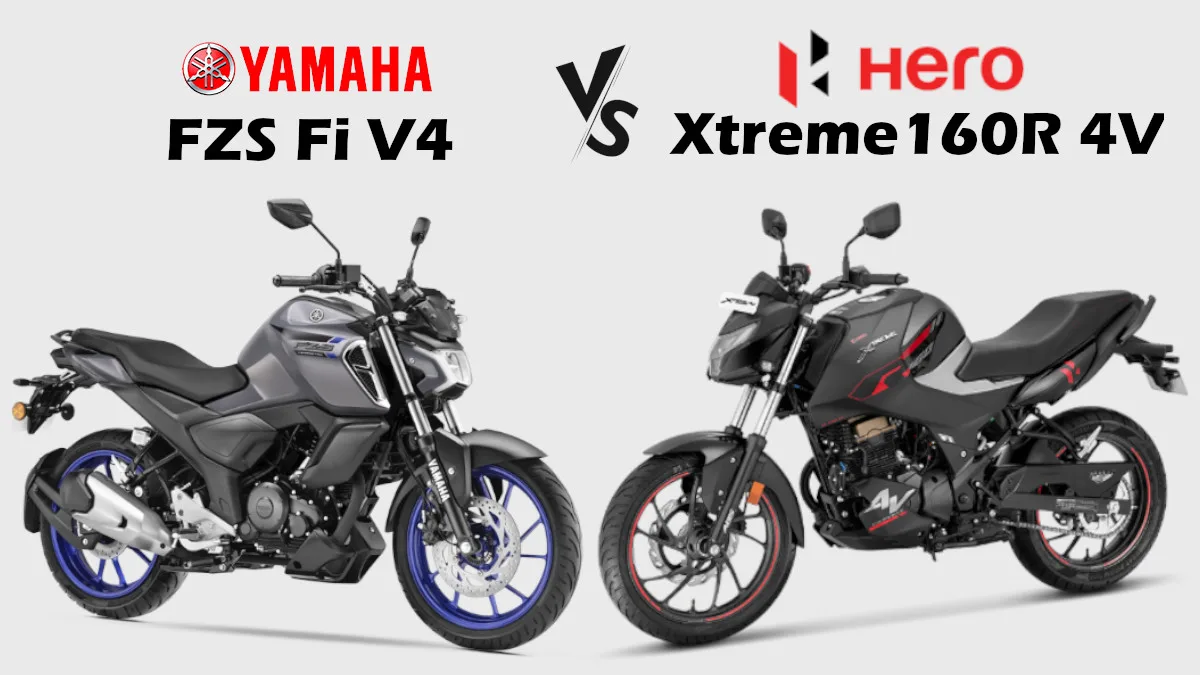 Yamaha FZS Fi V4 vs Hero Xtreme 160R 4V: A Contender Clash in the 160cc Segment