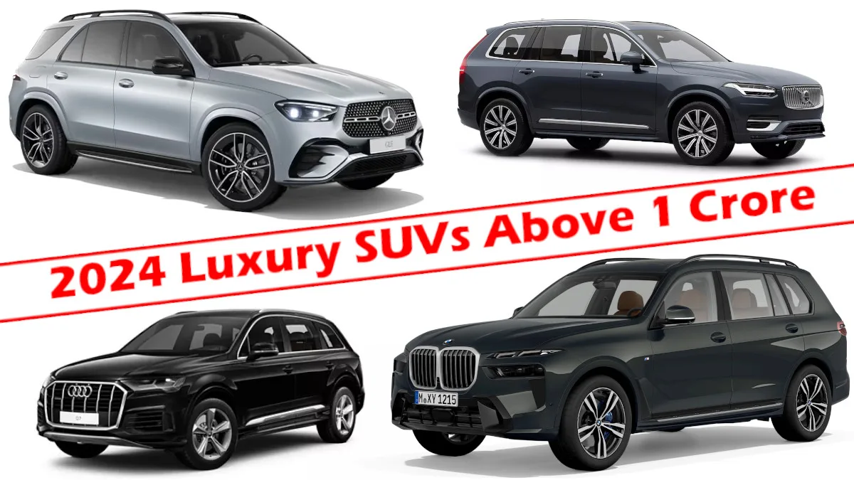 2024 Luxury SUVs Above 1 Crore