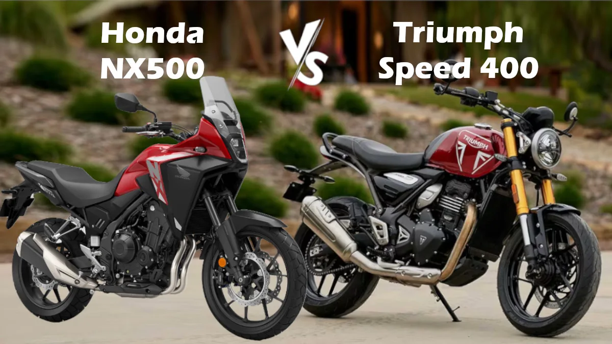 Honda NX500 vs Triumph Speed 400: Adventure vs Street Performance