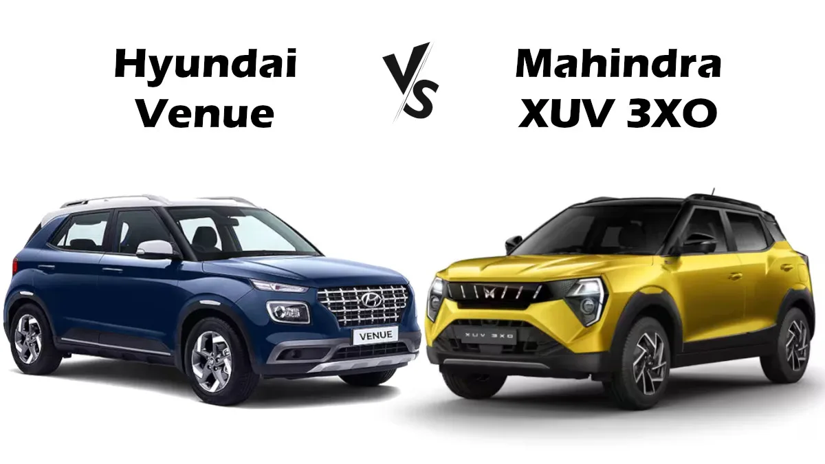 Hyundai Venue vs Mahindra XUV 3XO