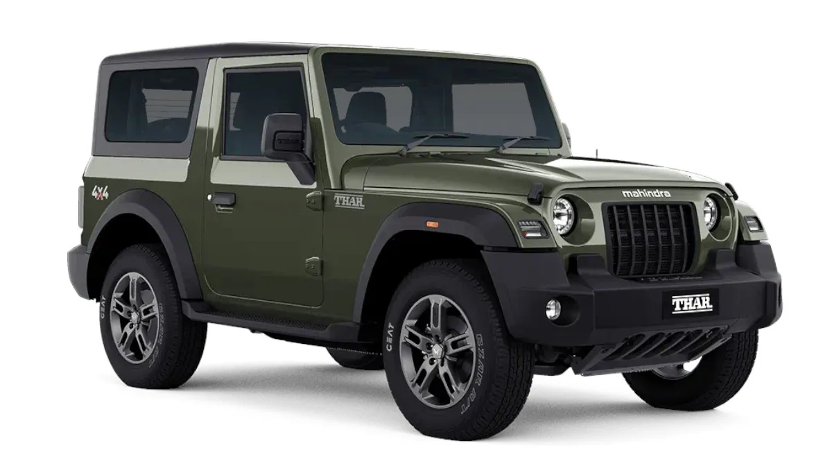 Mahindra Thar Gets New Deep Forest Green Color Option