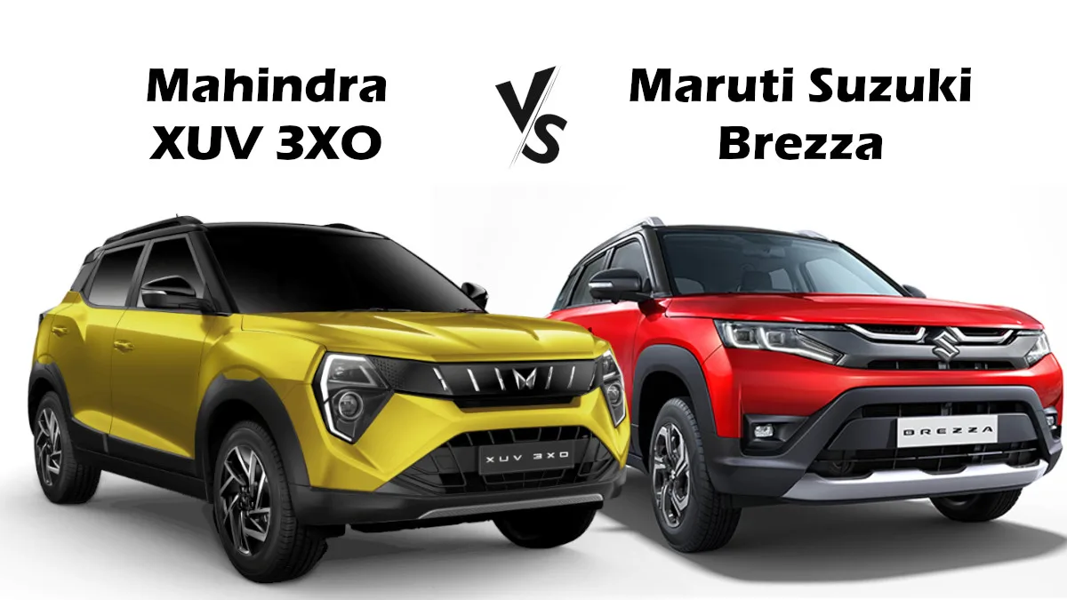 Mahindra XUV 3XO vs Maruti Suzuki Brezza: A Detailed Comparison of Features, Specs, and Price