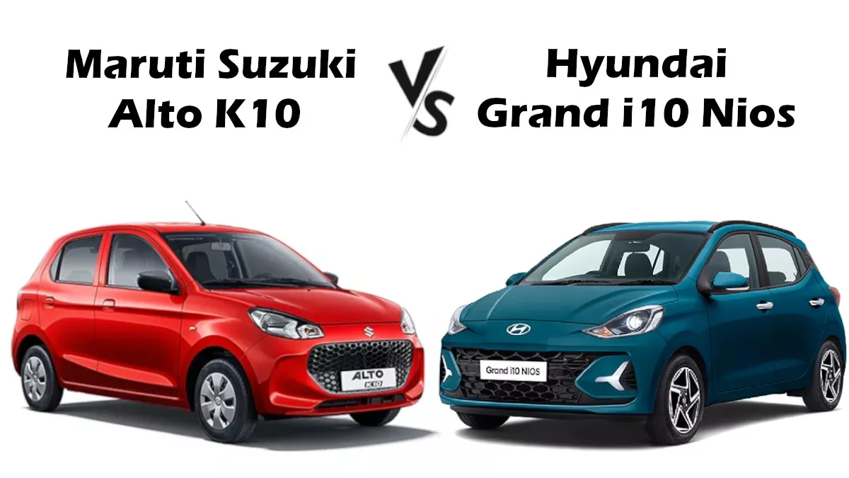Maruti Suzuki Alto K10 vs Hyundai Grand i10 Nios: A Detailed Comparison for 2024