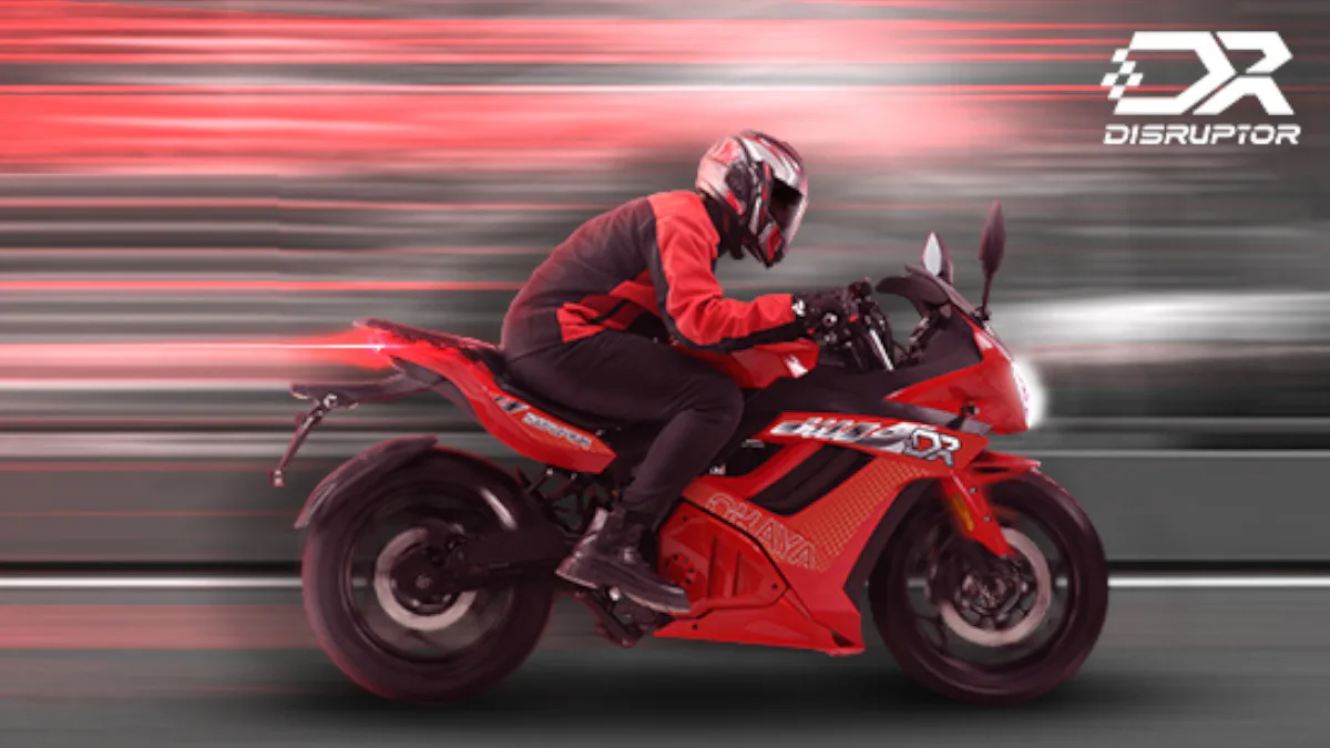 Okaya Ferrato Disruptor Electric Motorcycle