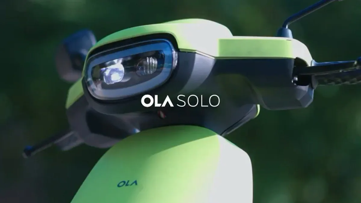 India’s First! Ola Unveils Self-Driving Electric Scooter, the Ola Solo