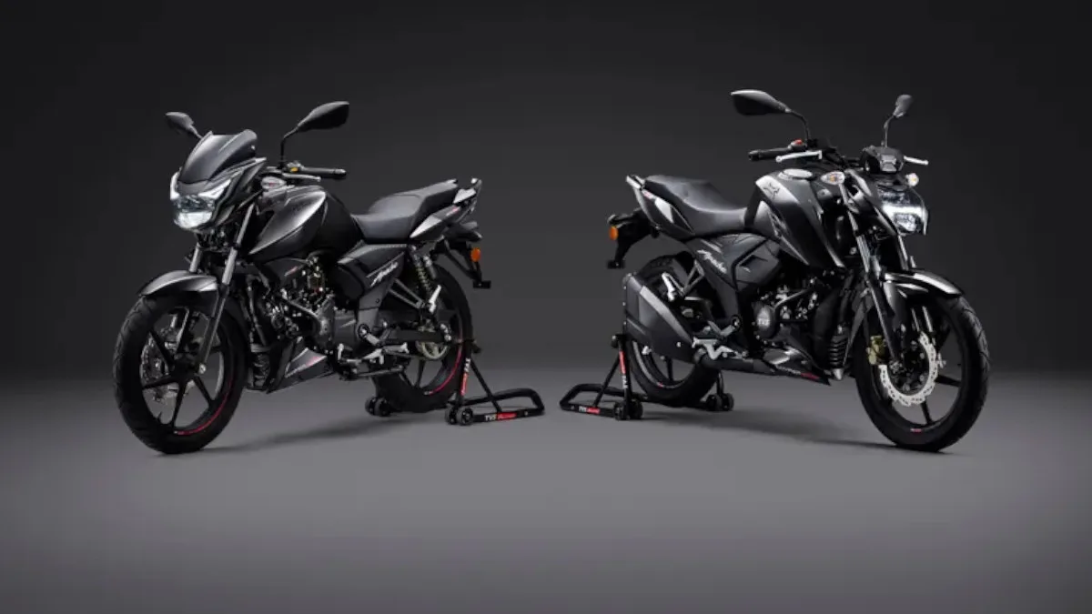 TVS Motor Company Introduces Dark Edition for Apache 160 Series