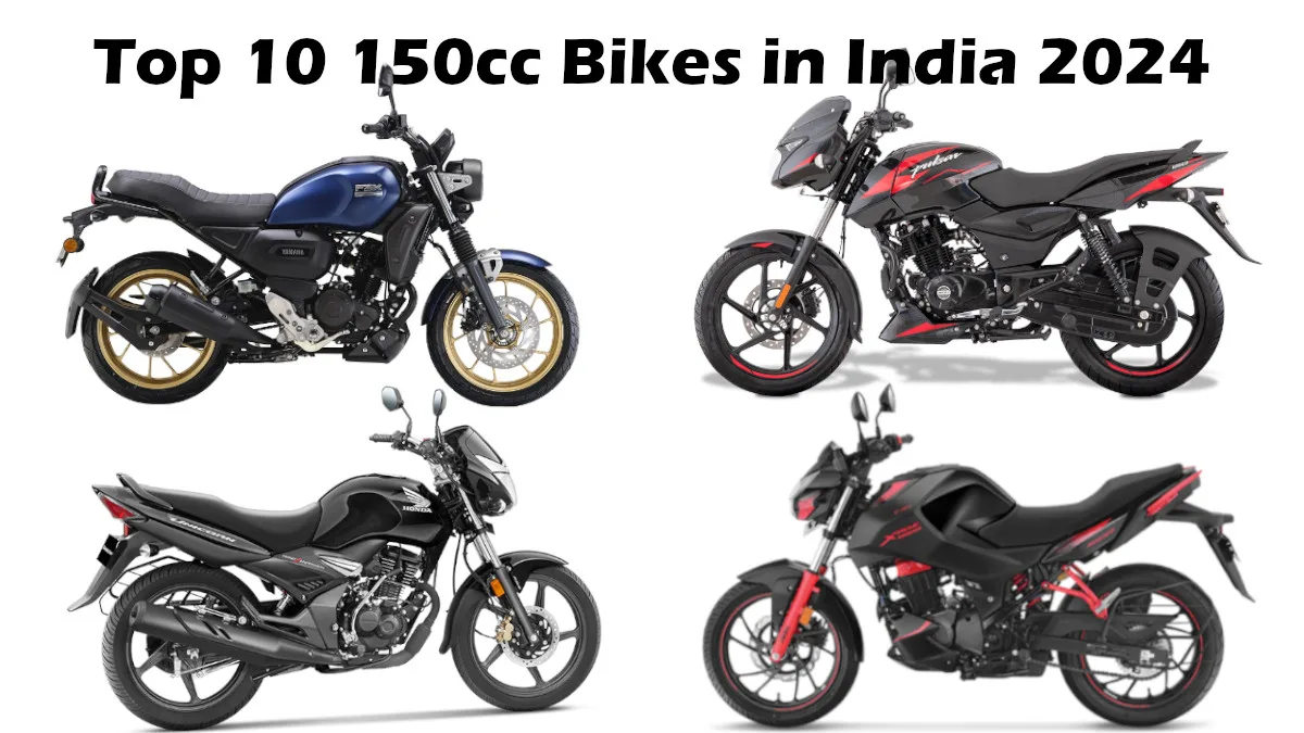 Top 10 150cc Bikes in India 2024