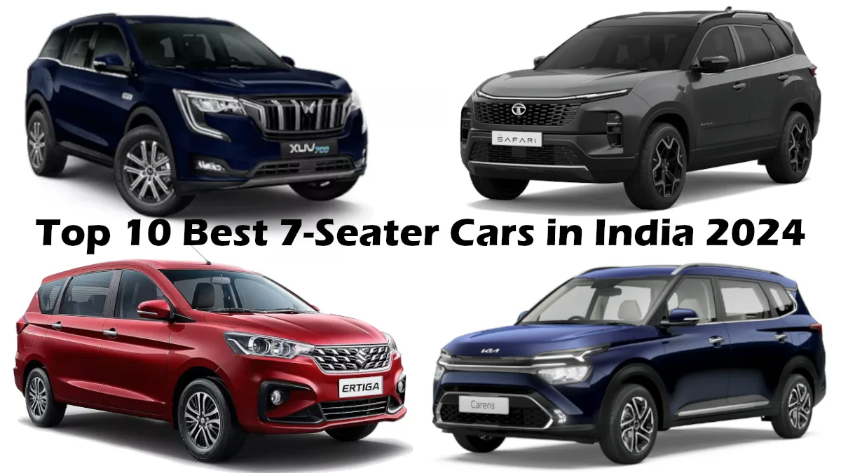 Top 10 Best 7-Seater Cars in India 2024
