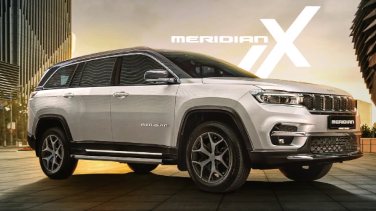 Jeep Meridian X Makes a Grand Comeback in India!