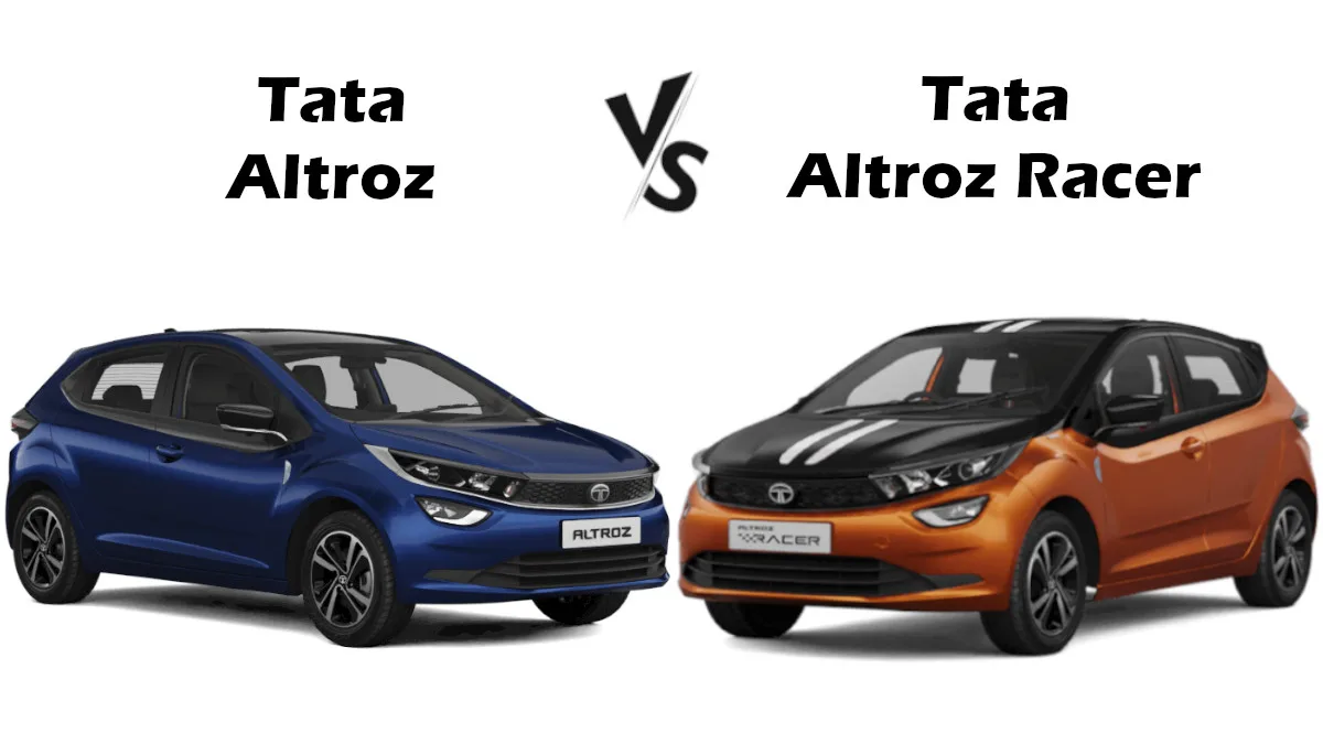 Tata Altroz Racer vs Tata Altroz: Performance, Features, Price Compared