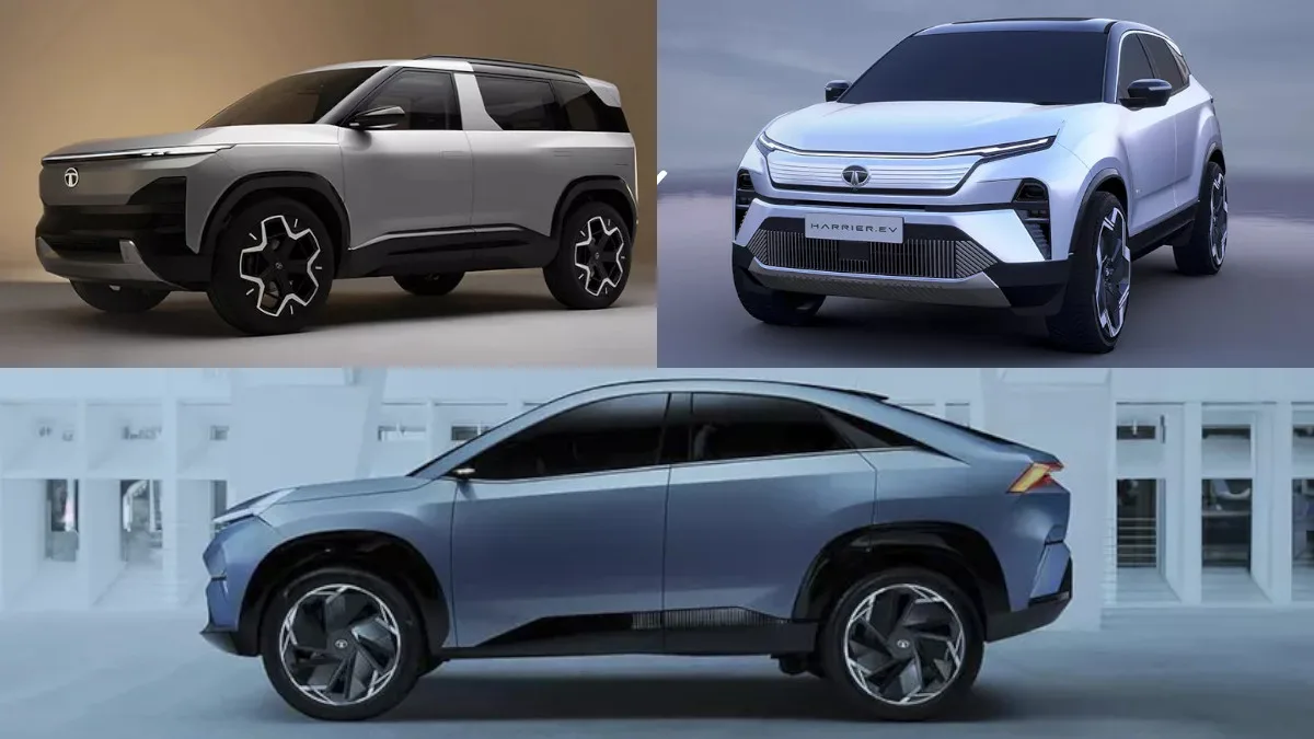 Tata Motors Gears Up for Electric Future with Four New EVs