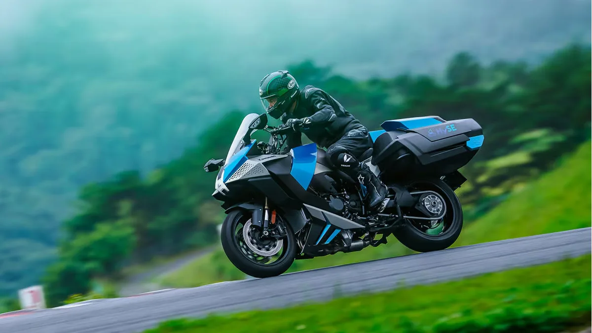 Kawasaki Demonstrates Hydrogen Engine on Ninja H2 SX Platform