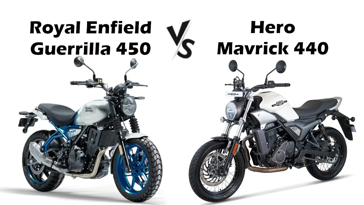 Royal Enfield Himalayan 450 vs Hero Mavrick 440