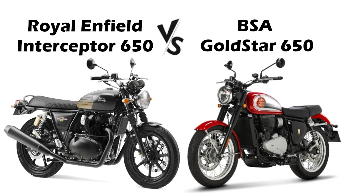 BSA Gold Star 650 vs Royal Enfield Interceptor 650