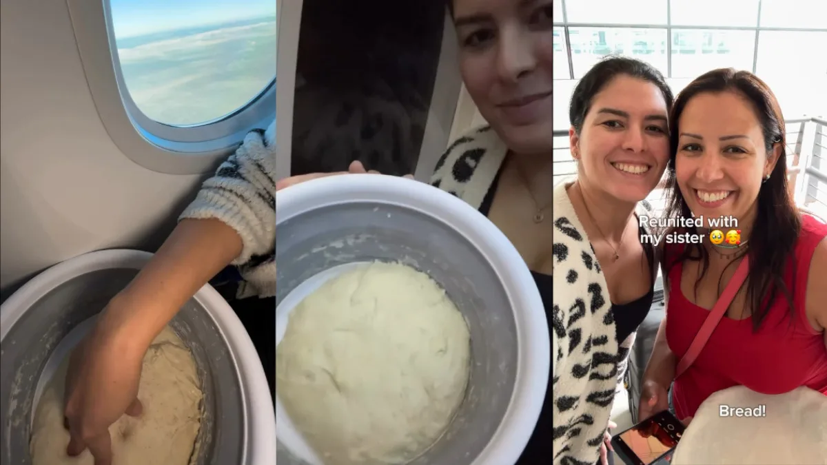 Baking on a Plane