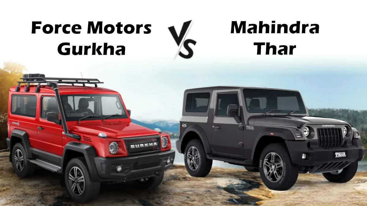 Force Motors Gurkha vs Mahindra Thar