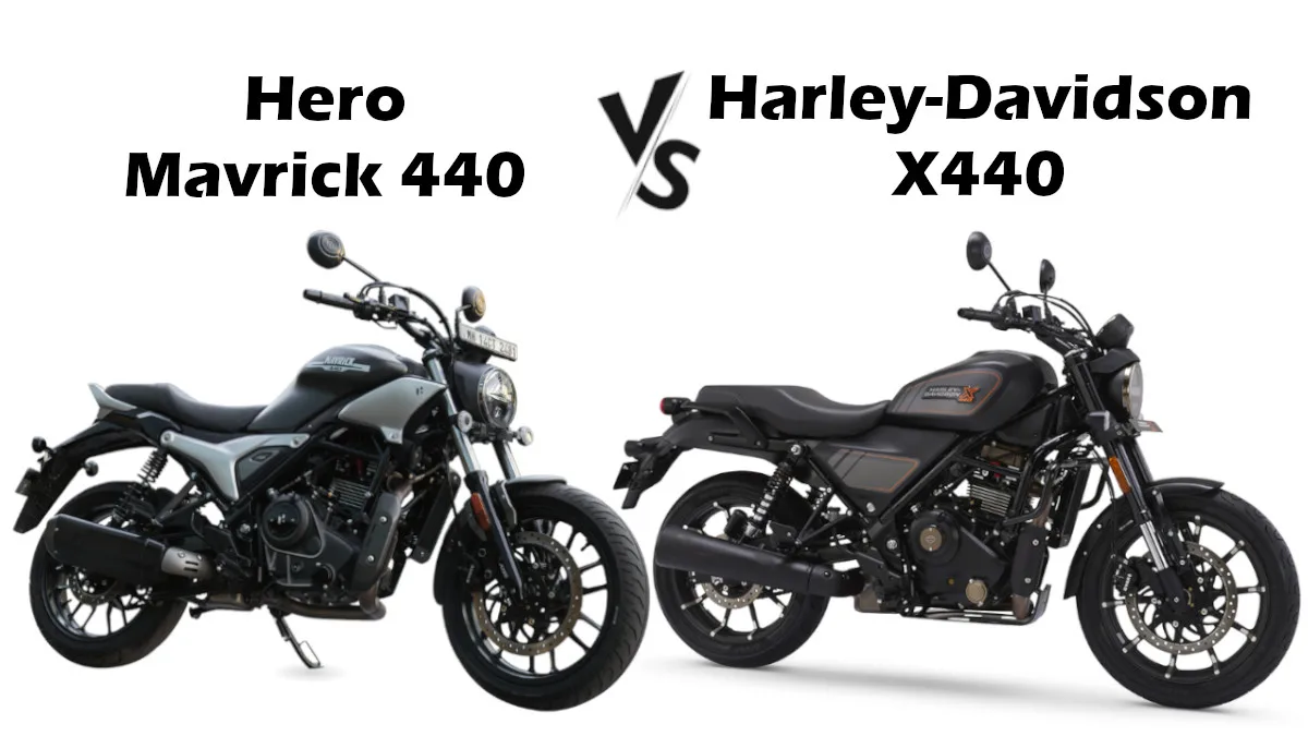 2024 Hero Mavrick 440 vs Harley-Davidson X440