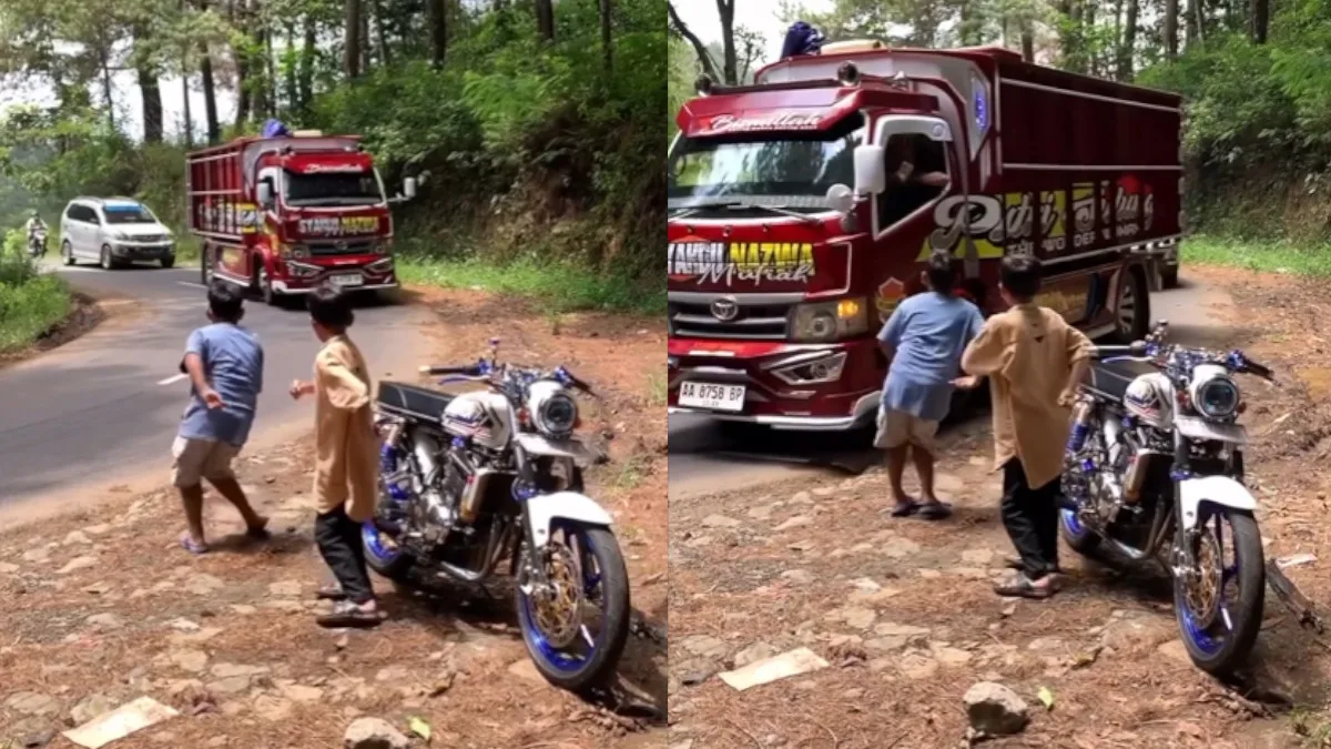 Indonesian Kids Steal Hearts with Bus Horn Dance Craze