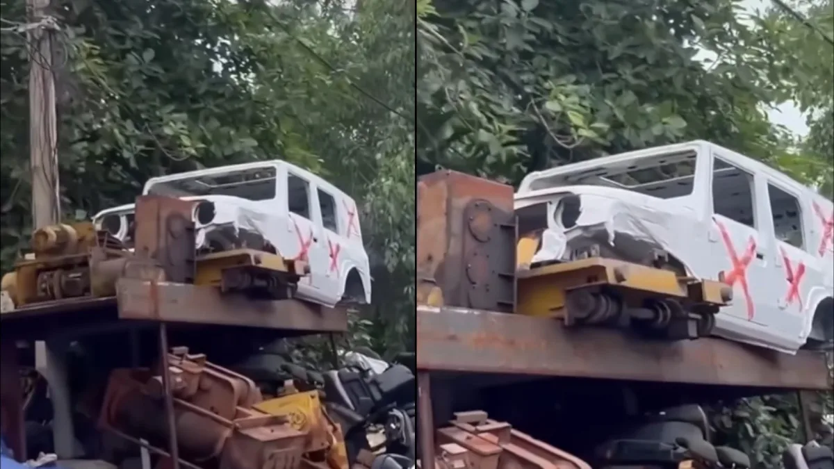 Mahindra Thar ROXX Body Shell