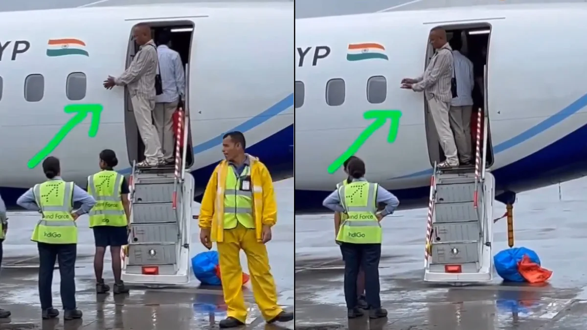 Man Consumes Tobacco Before Boarding Flight