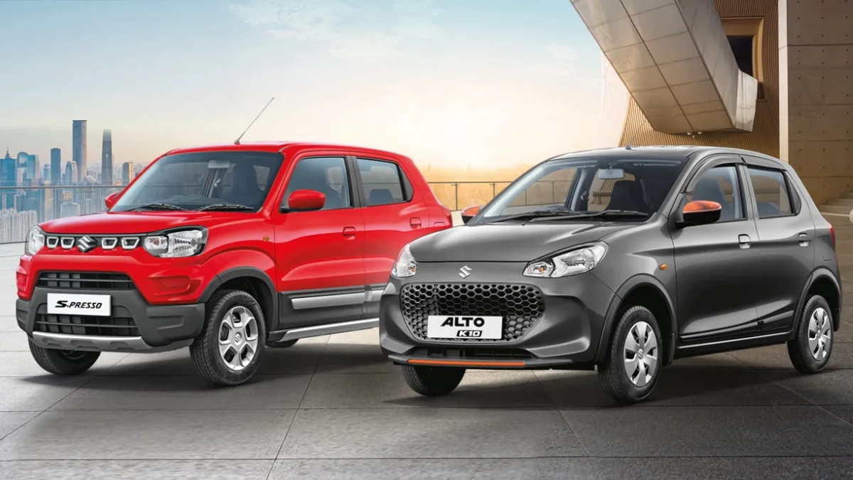 Maruti Suzuki Alto K10 and S-Presso