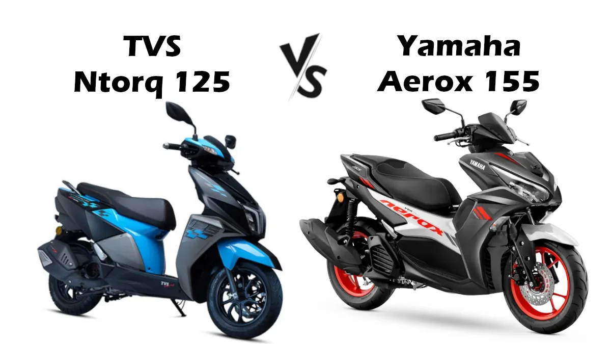 TVS Ntorq 125 vs Yamaha Aerox 155: A Comprehensive Comparison