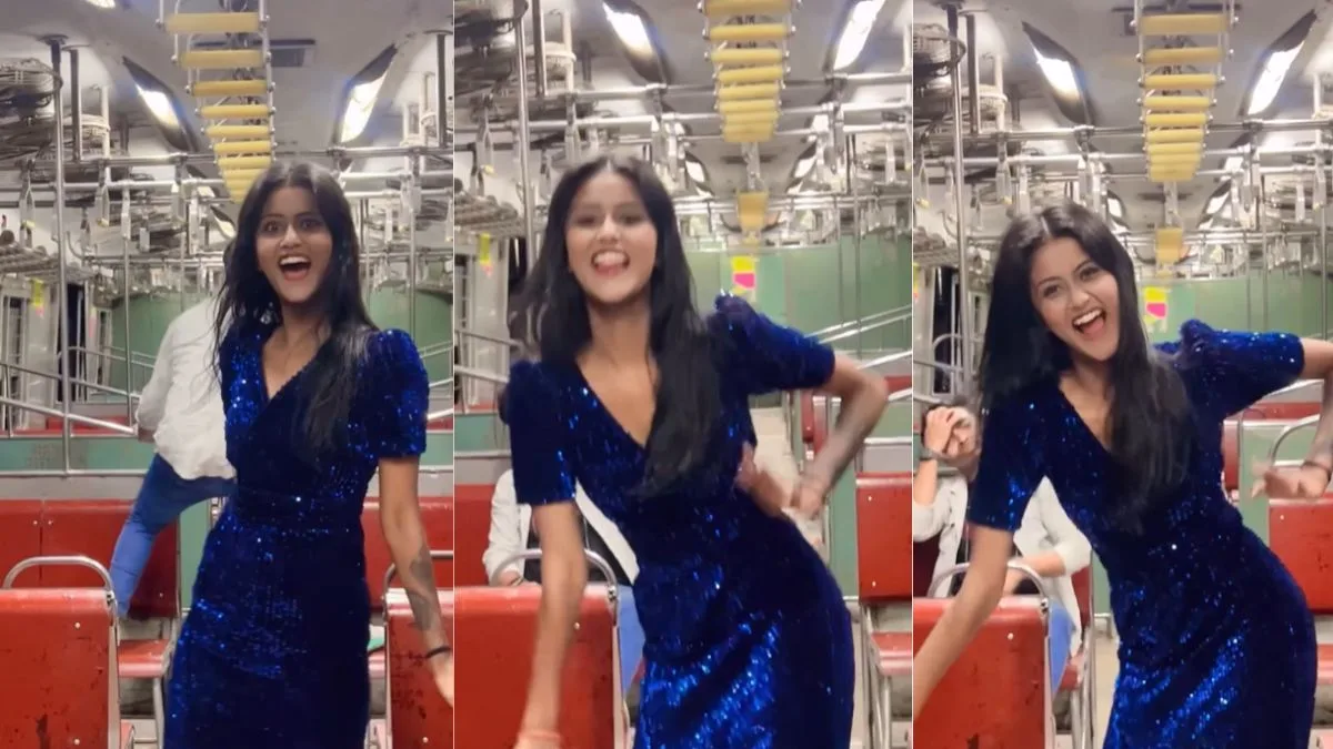 WATCH: Girl Dances To Bhojpuri Song in Mumbai Local Train, Here's How Internet Reacted [Viral Video]