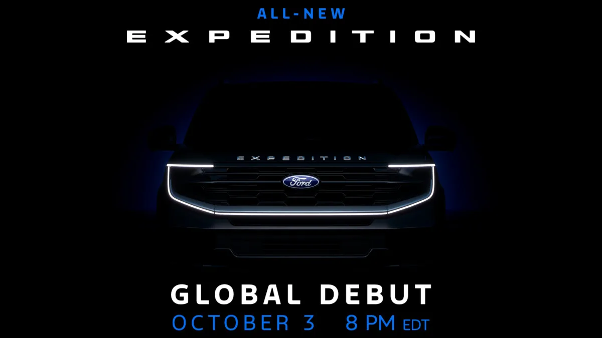 Ford Teases 2025 Expedition: A Sleek and Modern Update