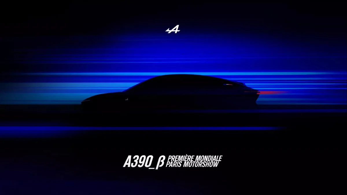 Alpine to Unveil A390 Electric Crossover Concept at 2024 Paris Auto Show