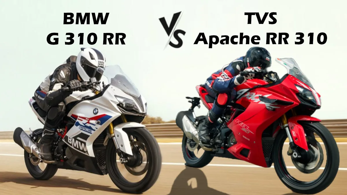 2024 BMW G310 RR vs. 2024 TVS Apache RR 310