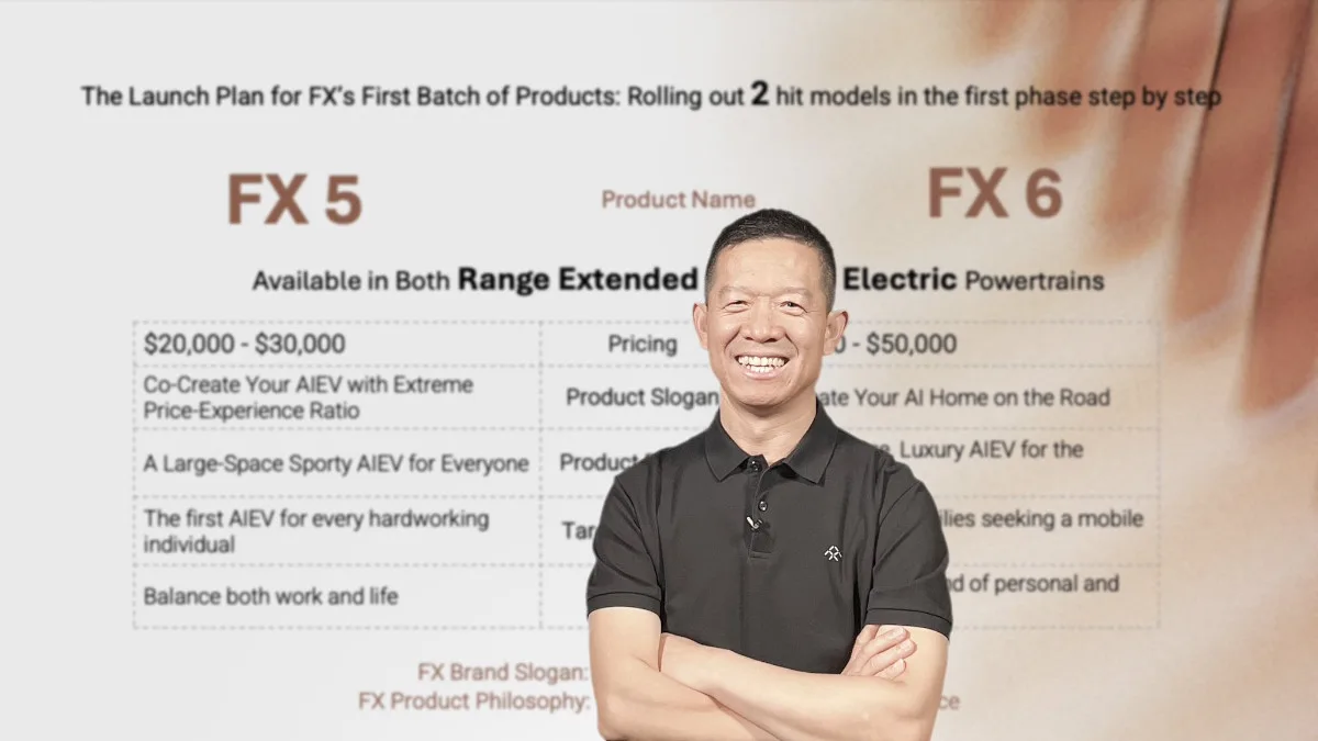 Faraday Future Unveils FX Brand for Affordable AIEVs