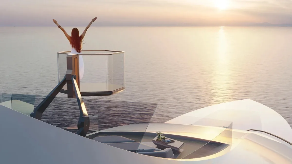 Feadship Diamond-Inspired Yacht Concept