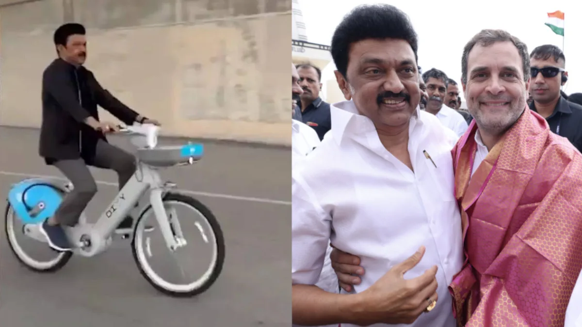 MK Stalin Invites Rahul Gandhi for a ‘Brotherly’ Cycling Ride in Chennai