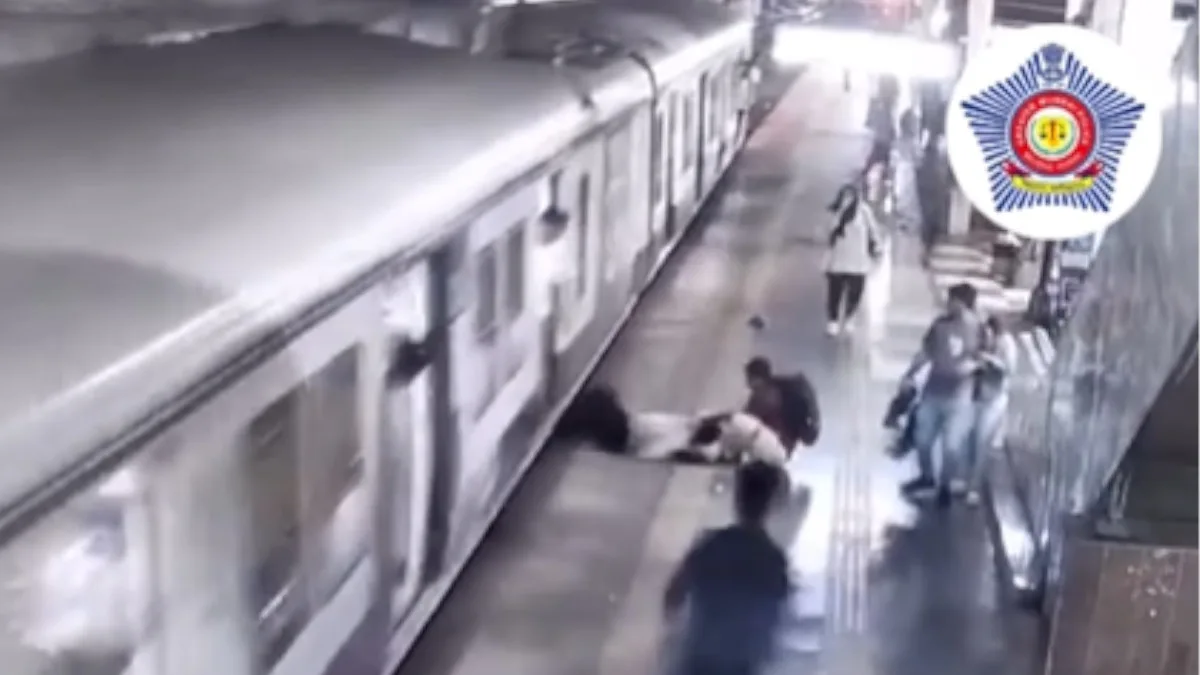 Viral Video: Off-Duty Police Officer Pulls Man to Safety from Train