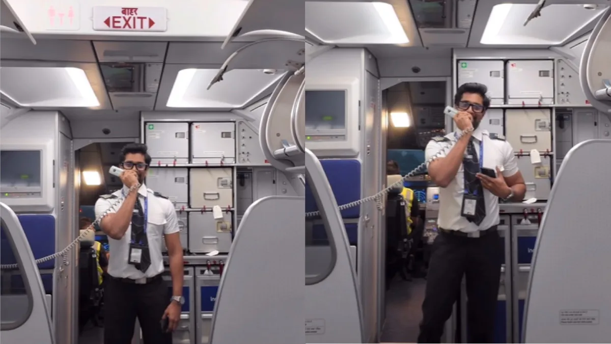 Viral Video: Tamil Pilot’s Hindi Attempt on IndiGo Flight