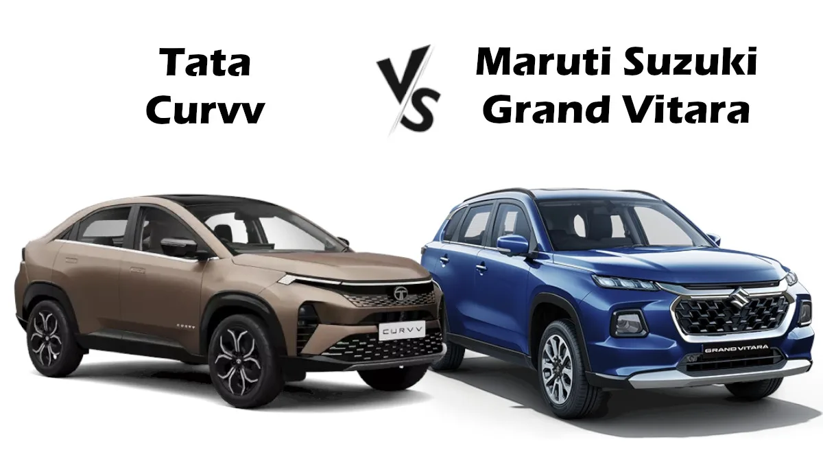 Tata Curvv vs Maruti Suzuki Grand Vitara: Compare Features, Specs, Price, and Other Differences