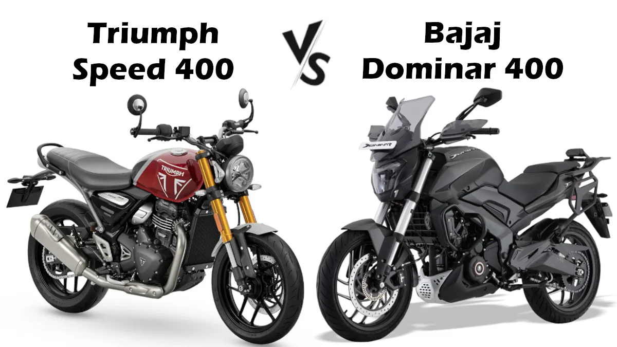 Triumph Speed 400 vs Bajaj Dominar 400