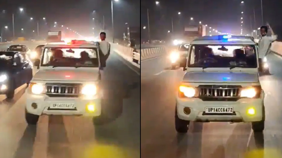 Uttar Pradesh Police Arrest Two Youths After Viral Video Shows Dangerous Stunt in Bolero