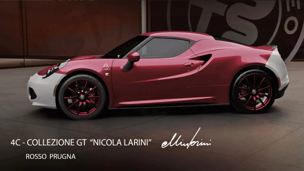 Alfa Romeo 4C Collezione GT “Nicola Larini