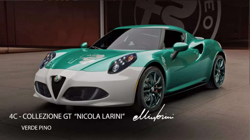 Alfa Romeo 4C Collezione GT “Nicola Larini