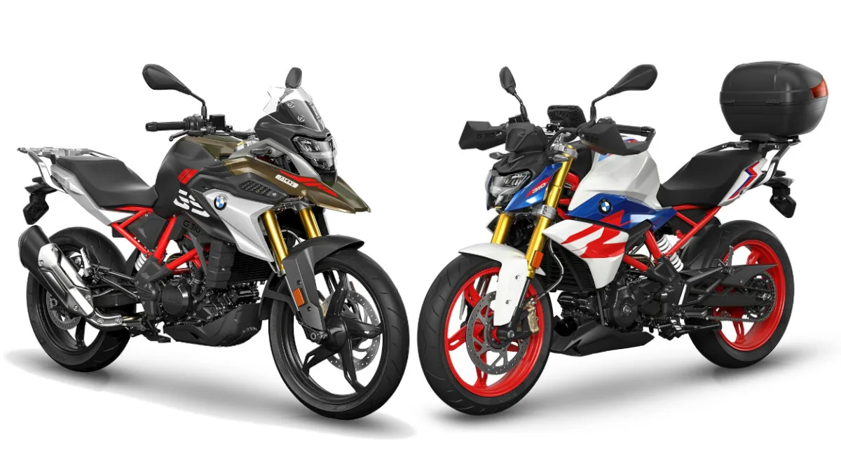 BMW G 310 R and G 310 GS