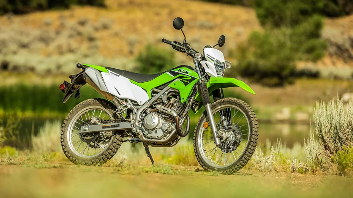 Kawasaki KLX 230 S Dual Sport Motorcycle Set for India Launch